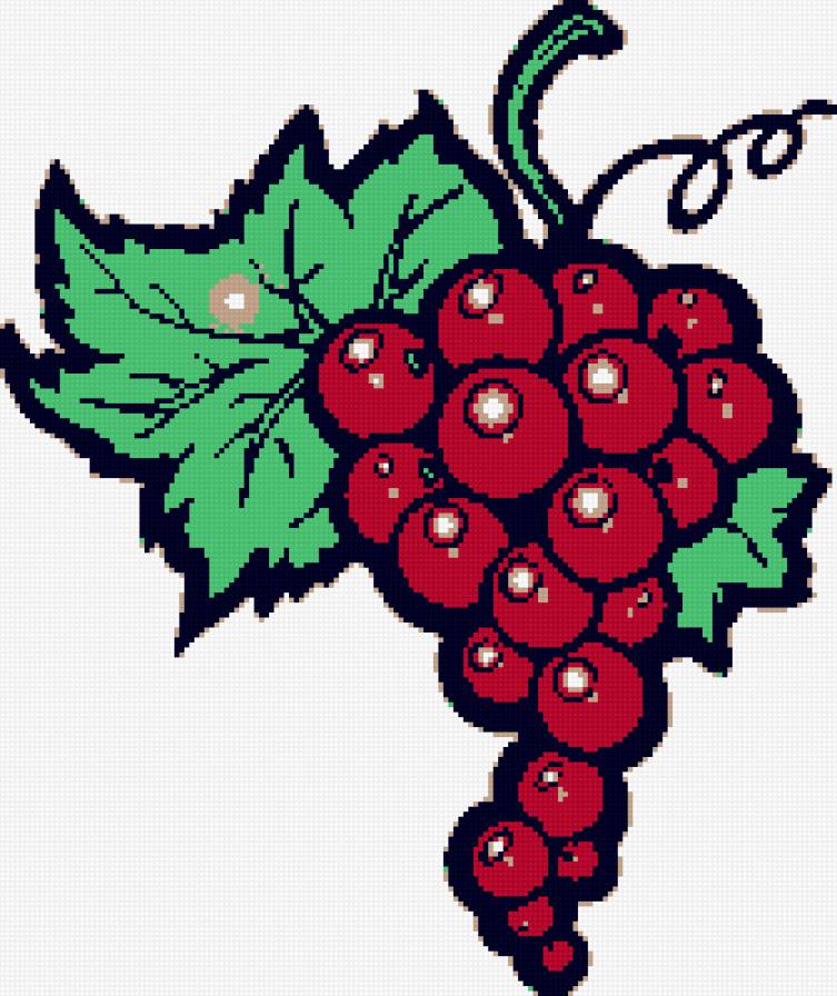 гроздь - ягоды - предпросмотр