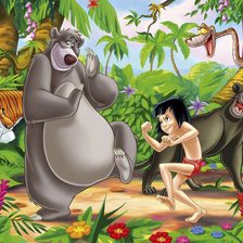 Схема вышивки «маугли»