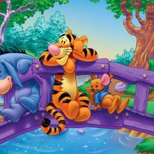 Схема вышивки «винни-пух»