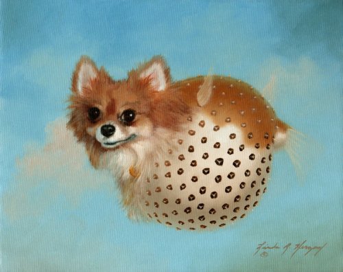 №32053 - фэнтези, собаки, животные - оригинал