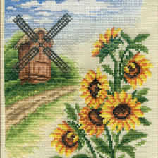 Схема вышивки «в народном стиле»