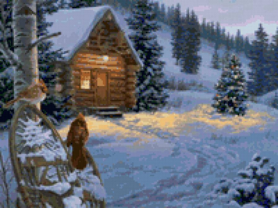 зимушка - пейха, природа, зима - предпросмотр