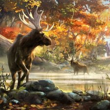 Схема вышивки «картина художника Tuomas Korpi»