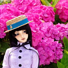 Схема вышивки «куколка»