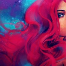 Схема вышивки «русалочка»