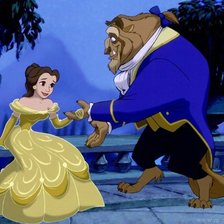 Схема вышивки «красавица и чудовище»