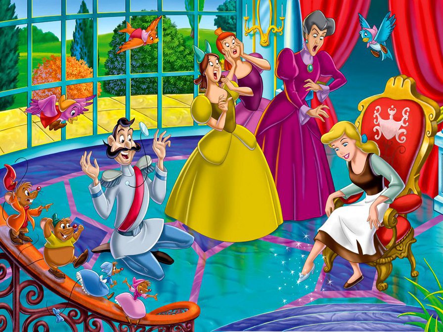 золушка - оригинал