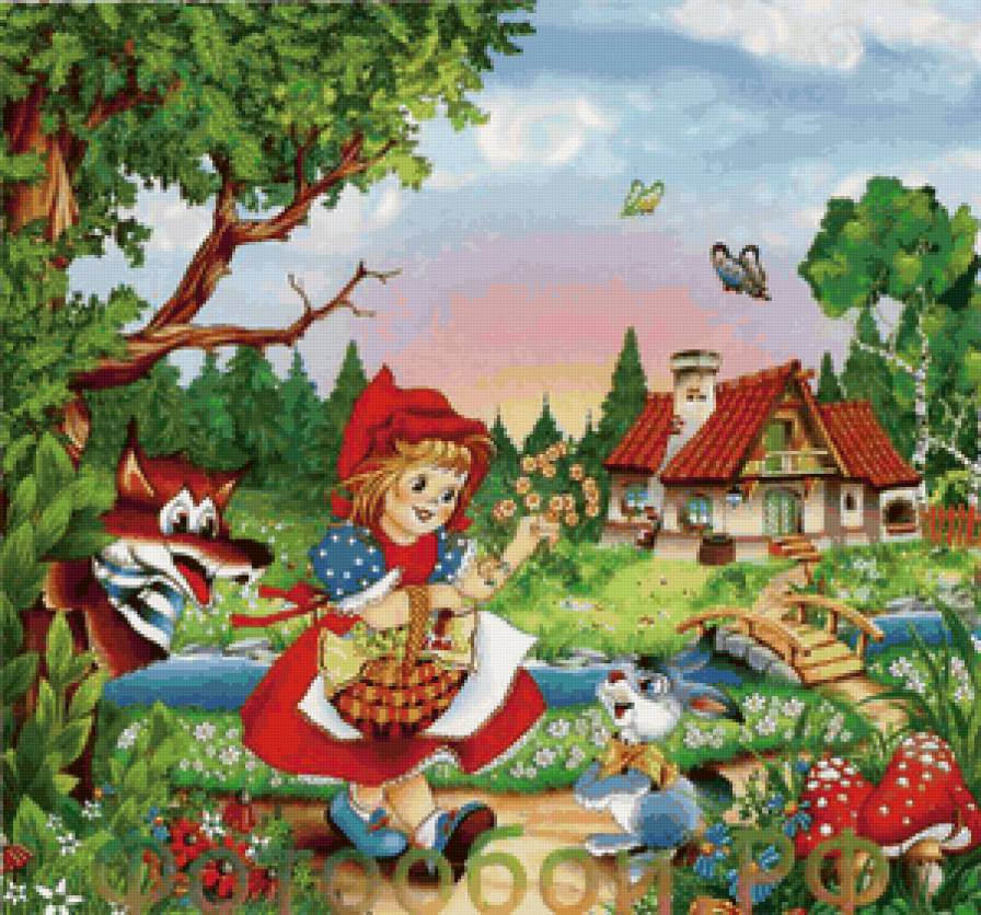 красная шапочка - предпросмотр