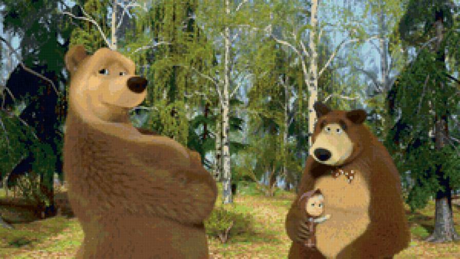 маша и медведь - предпросмотр