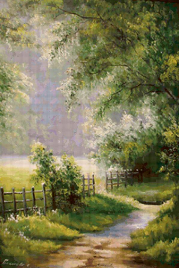 Серия "Пейзаж. Лето" - дорога, пейзаж, лето - предпросмотр