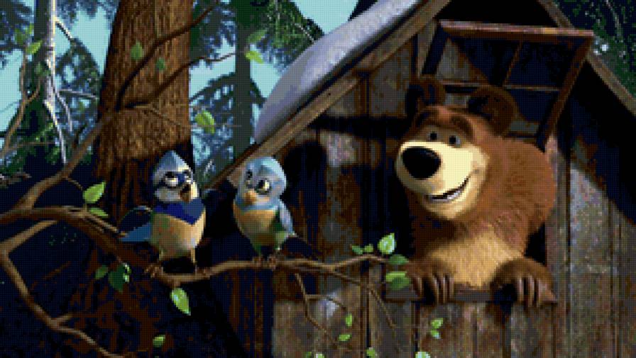 маша и медведь - предпросмотр