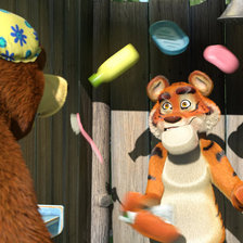 Схема вышивки «маша и медведь»