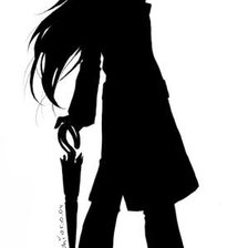 Схема вышивки «дама»