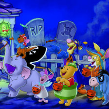 Схема вышивки «винни-пух»