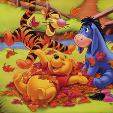 Схема вышивки «винни-пух»