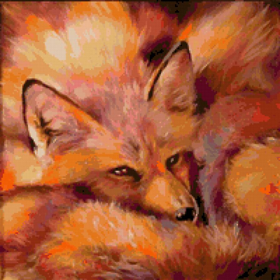 №33217 - лиса - предпросмотр