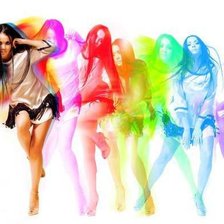 Схема вышивки «девушки»