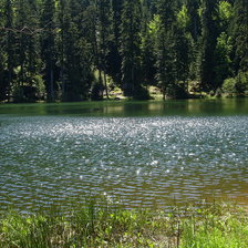 Схема вышивки «Озеро»