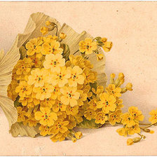 Схема вышивки «В жёлтых тонах»