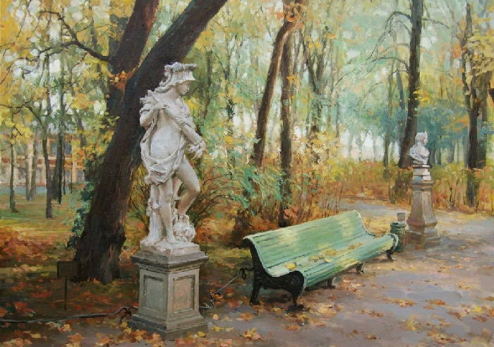 Летний сад - оригинал