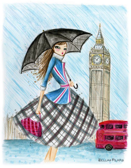 англичанка - девушка, люди, лондон - оригинал