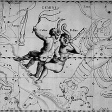 Схема вышивки «близнецы»