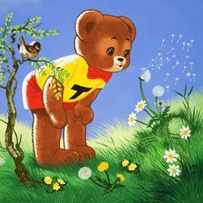 Схема вышивки «мишки»