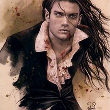 Схема вышивки «Вампир»