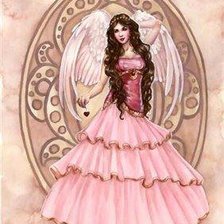 Схема вышивки «женщина»