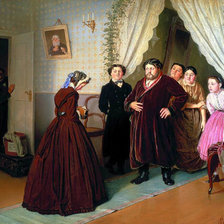 Схема вышивки «Тройка №3»