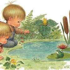 Схема вышивки «веселые картинки»