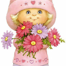 Схема вышивки «забавные малыши»