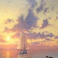 Схема вышивки «Т. Кинкейд»