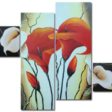 Схема вышивки «каллы»