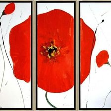 Схема вышивки «мак»