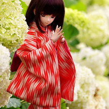 Схема вышивки «кукла»