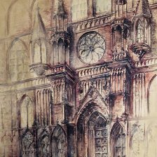 Схема вышивки «Собор»