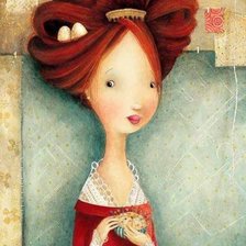 Схема вышивки «принцесса»