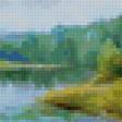 Предпросмотр схемы вышивки «Пейзаж» (№36098)