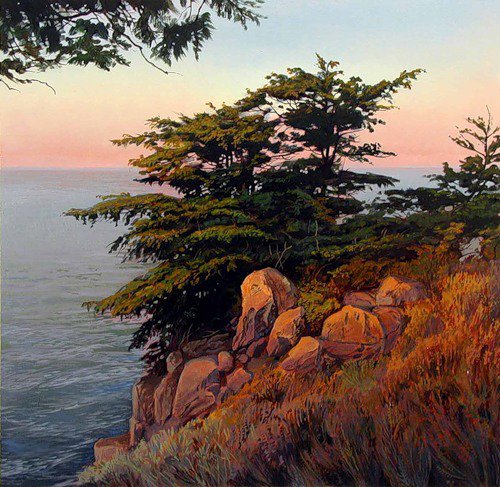 Серия "Пейзаж. Лето" - пейзаж, море, лето - оригинал