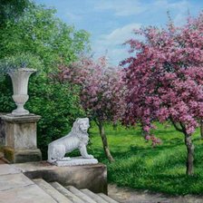 Схема вышивки «Серия "Пейзажи"»