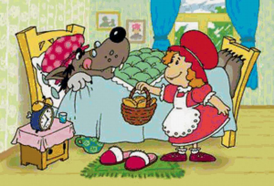 красная шапочка - предпросмотр