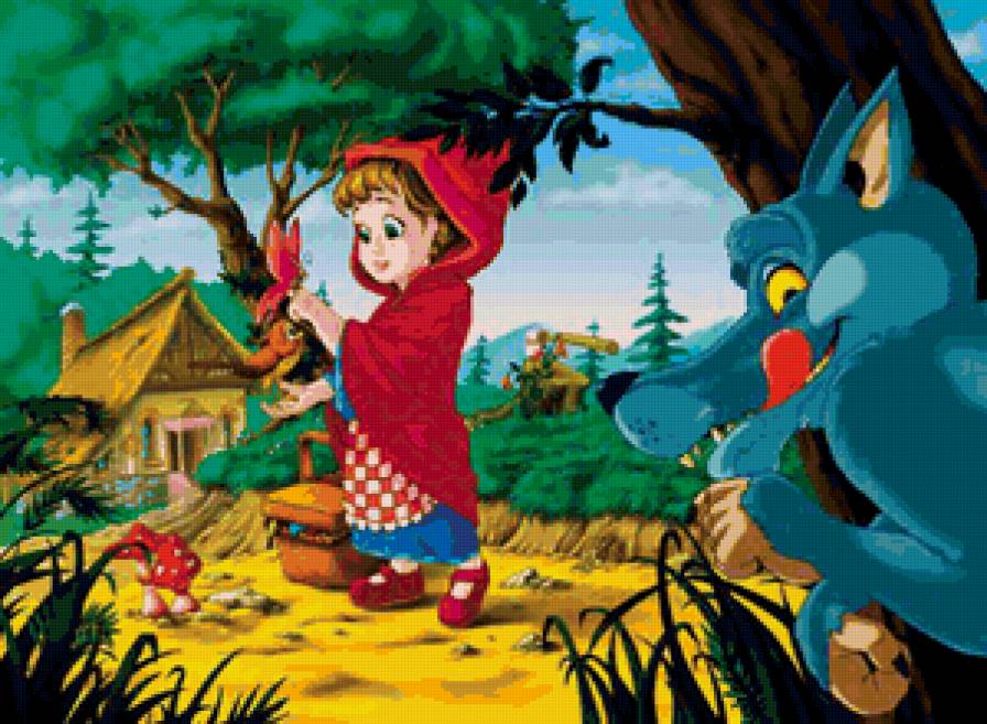 красная шапочка - предпросмотр