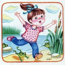 Схема вышивки «веселые картинки»