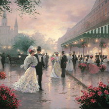 Схема вышивки «город»