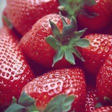 Схема вышивки «клубничка»