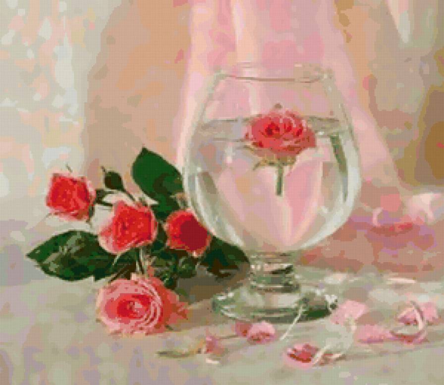 нежность - цветы, розы, натюрморт - предпросмотр