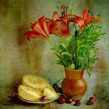 Схема вышивки «натюрморт»