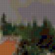 Предпросмотр схемы вышивки «пейзаж» (№37590)