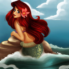 Схема вышивки «Русалка 4»